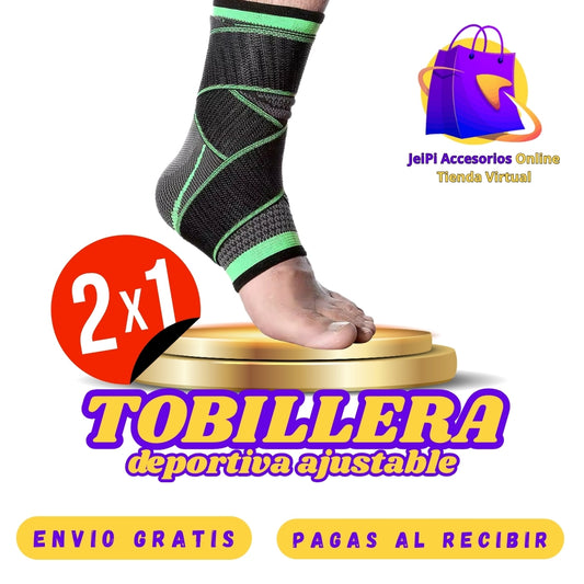 TOBILLERA COMPRESION PAGA 1 LLEVA 2 !!